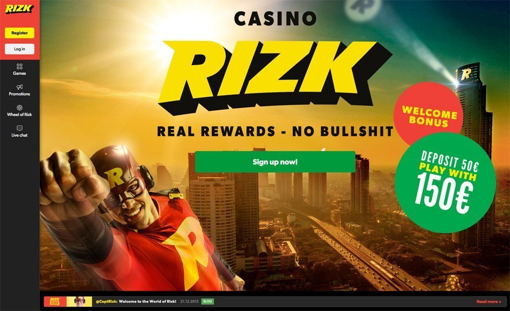 Rizk Casino Bonus regler och -villkor Rizk Casino Bonus regler och -villkor