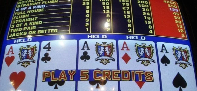 old school video poker