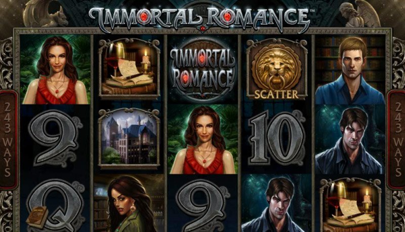 immortal romance spelplan dator