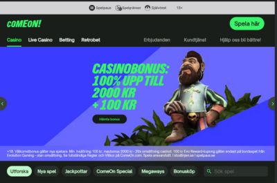 comeon bonus