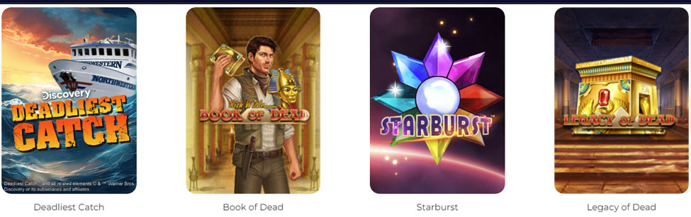 Spelautomater på Mr Green.