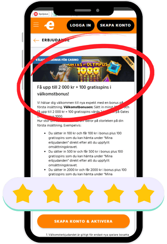 Bäst bonus att välja hos Expekt casino