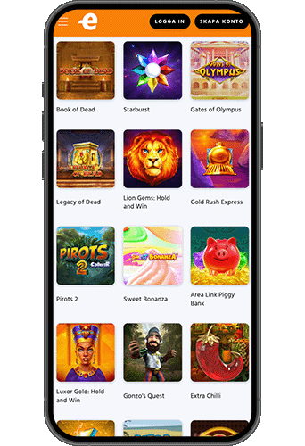 Expekt Casino på mobilen
