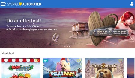 Spelautomater hos Sverigeautomaten