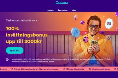 casumo casino bonus