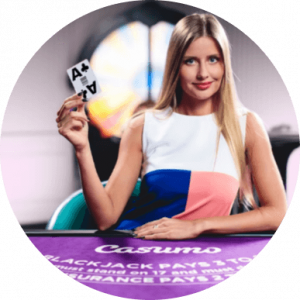 casumo live casino dealer