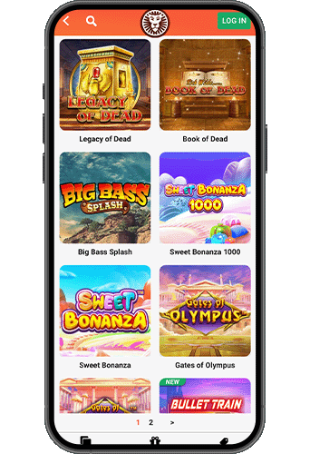 LeoVegas Casino på mobilen