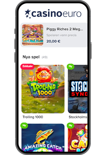 CasinoEuro på mobilen
