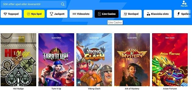 Thrills spelutbud
