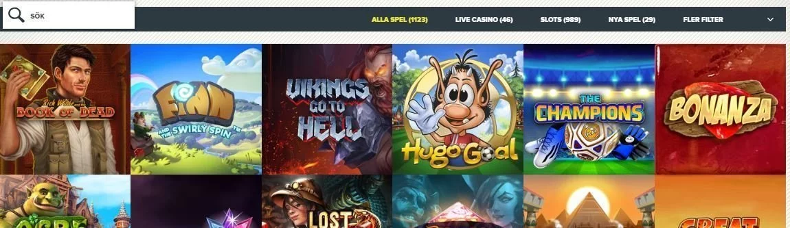 spel på casino