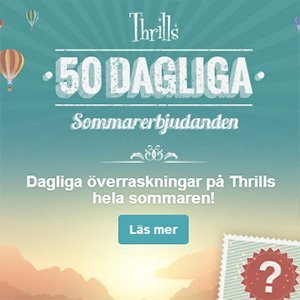 Bonus och gratis spinn hos Thrills Casino