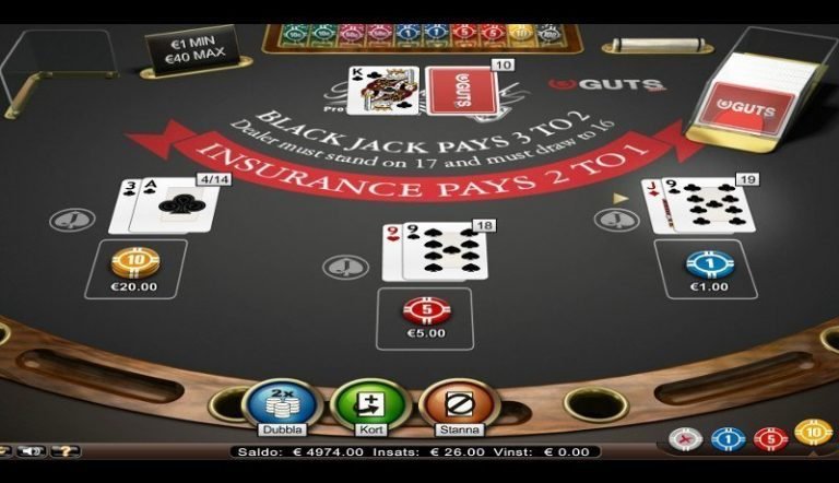 Blackjack Spela Gratis