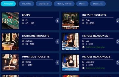 casino heroes live