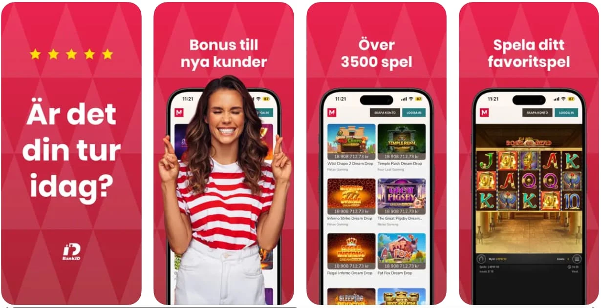 Maria casino app och mobilcasino