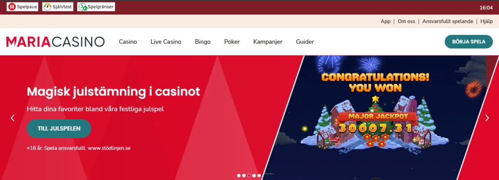 Maria casino kampanj