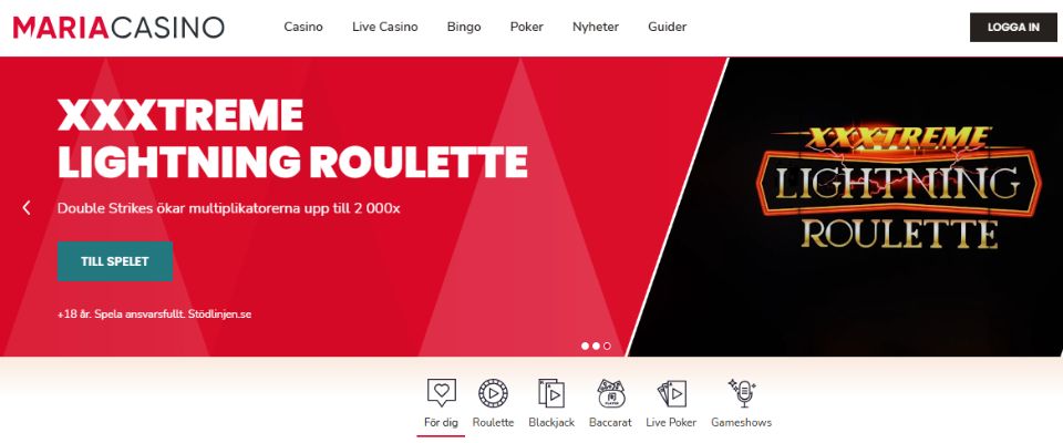 Maria casino live casino