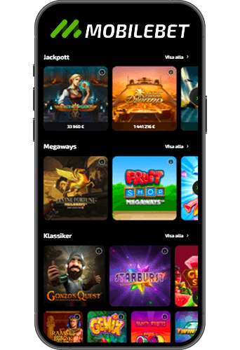 Mobilebet Casino på mobilen