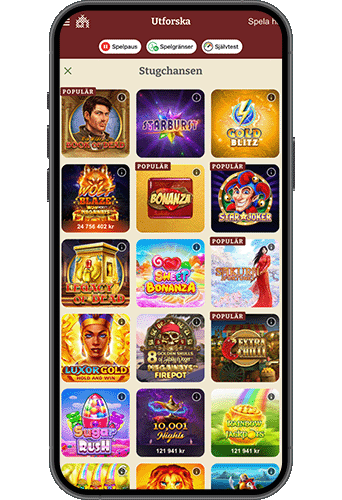 Casinostugan på mobilen