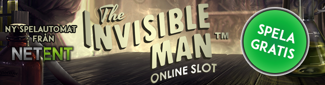 The Invisible Man - gratis spelautomat från NetEnt