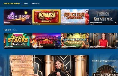 sverigecasino spel
