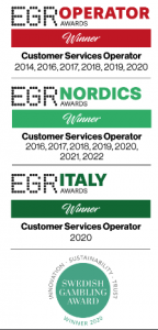 EGR Awards Rizk casino utmärkelser