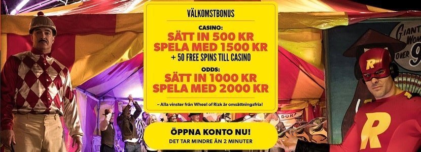 välkomstbonus