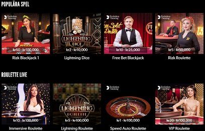 Rizk live casino