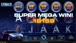 Drive: Multiplier Mayhem spelautomat