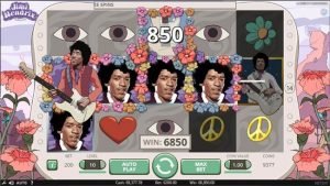 Jimi Hendrix - spelautomat från NetEnt