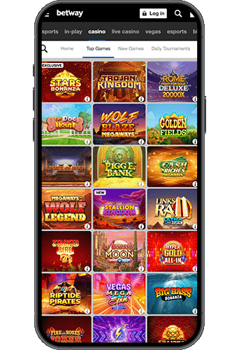 Betway Casino på mobilen