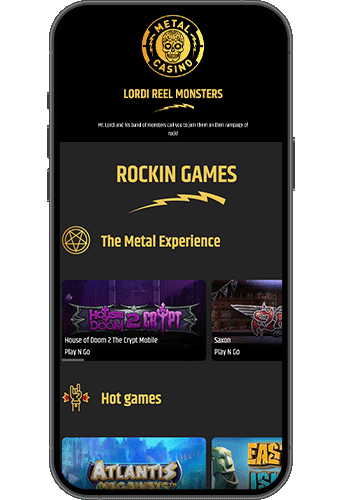 Metal Casino på mobilen