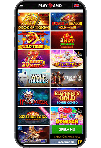 Playamo Casino på mobilen