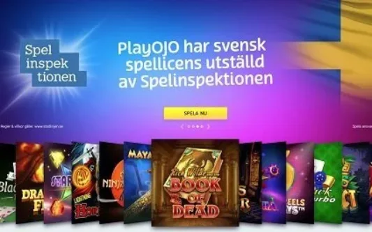 PlayOjo svensk licens