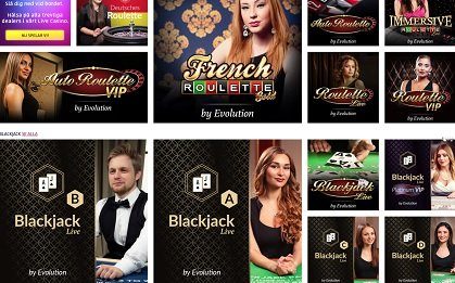 PlayOjo live casino