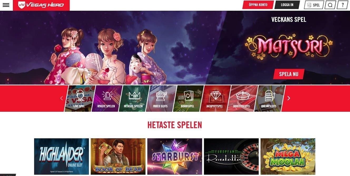 vegas hero casino slots