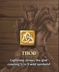 Thor spelautomat symbol
