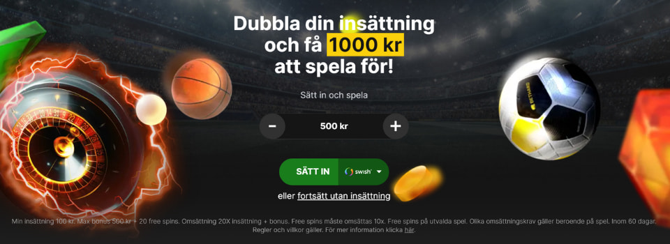 Gör en insättning hos Bethard Casino
