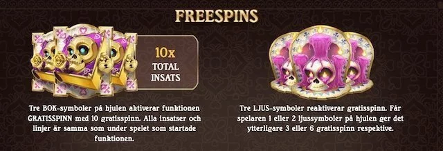 Grim Muerto freespins