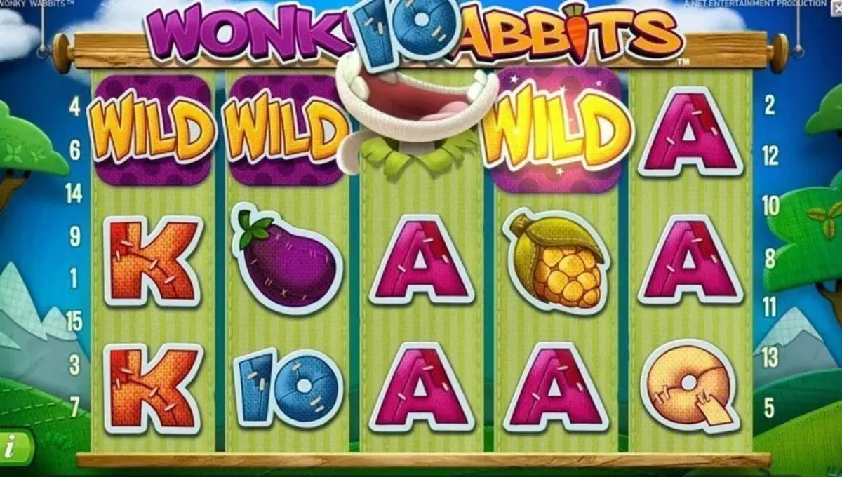 Wonky Wabbits spel