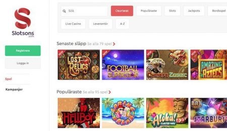 slotsons spelautomater