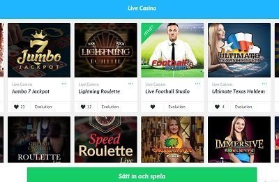 Snabbare casino spel