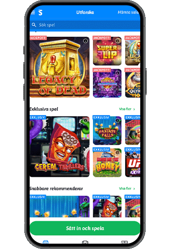 Snabbare Casino i mobilen