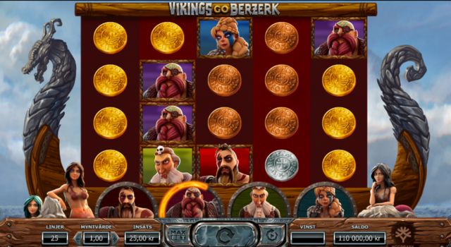 vikings go berzerk slot spelplan vikingaskepp