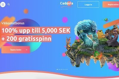 Cadoola Casino bonus