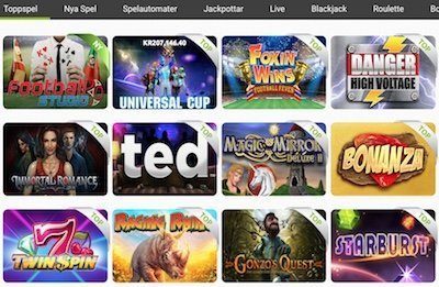spelutbud