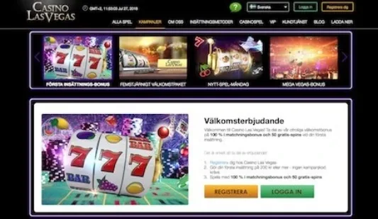 Casino LasVegas erbjudande och kampanjer