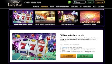 Casino LasVegas erbjudande och kampanjer