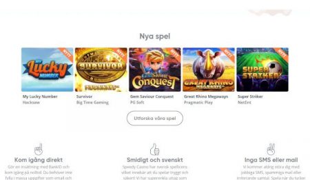 Speedy casino fördelar