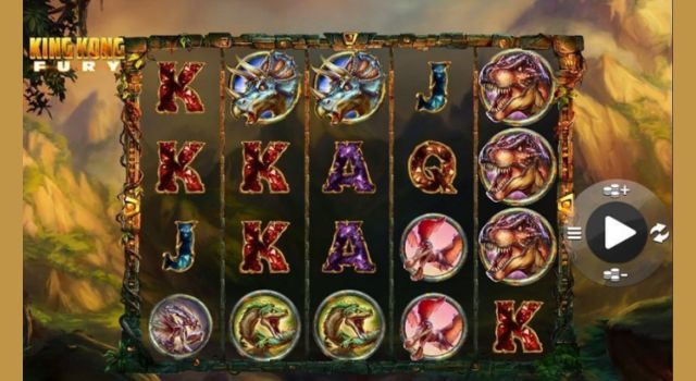 King Kong Fury slot spelplan