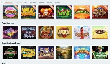 speedy casino spelautomater
